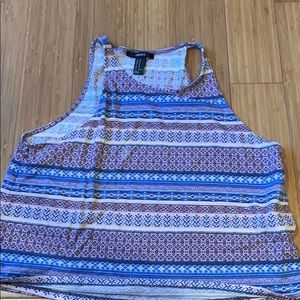 Mixed color tank top